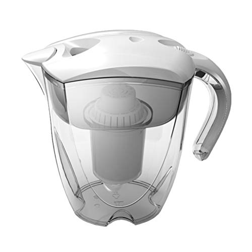 Cabilock 3.5L Water Filter Pitcher - BPA Free Water Purifier Jug for Home, Office & Kitchen | Removes Impurities & Improves Taste | Perfect for Drinking, Cooking & Outdoor Activities (White)