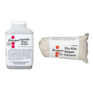High-Temperature Kiln Repair Cement - Refractory Mortar for Furnace, Fireplace & Kiln Restoration - Heat Resistant Up to 3000°F - Ideal for DIY Kiln Repairs, Pottery Studio Maintenance & Masonry Projects