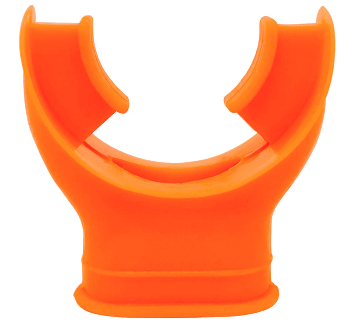 Beaver Bright Orange Silicone Regulator Mouthpiece - Durable Scuba Diving Gear for Comfortable Underwater Breathing