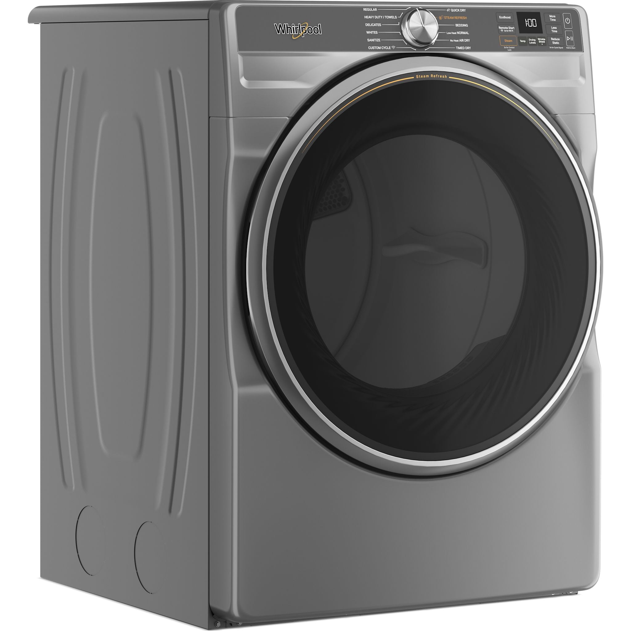 Whirlpool YWED6720RR Front Load Dryer - Energy Efficient, Large Capacity, Radiant Silver Finish | Perfect for Laundry Rooms & Apartments
