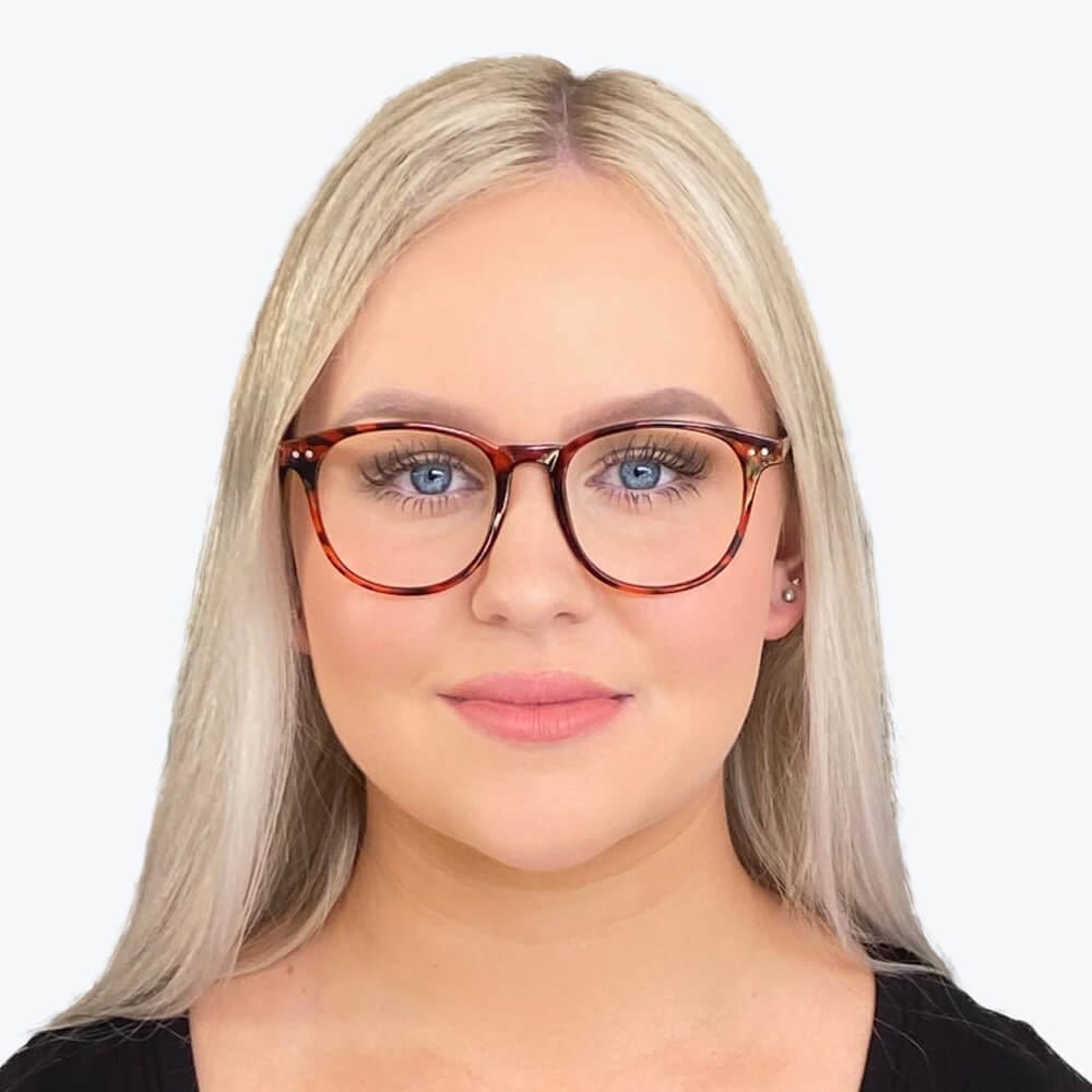 Blue Light Blocking Computer Glasses - ScreenTime Billie Anti-Eye Strain Glasses for Digital Devices | Tortoise Frame | Perfect for Office Work, Gaming & Online Classes