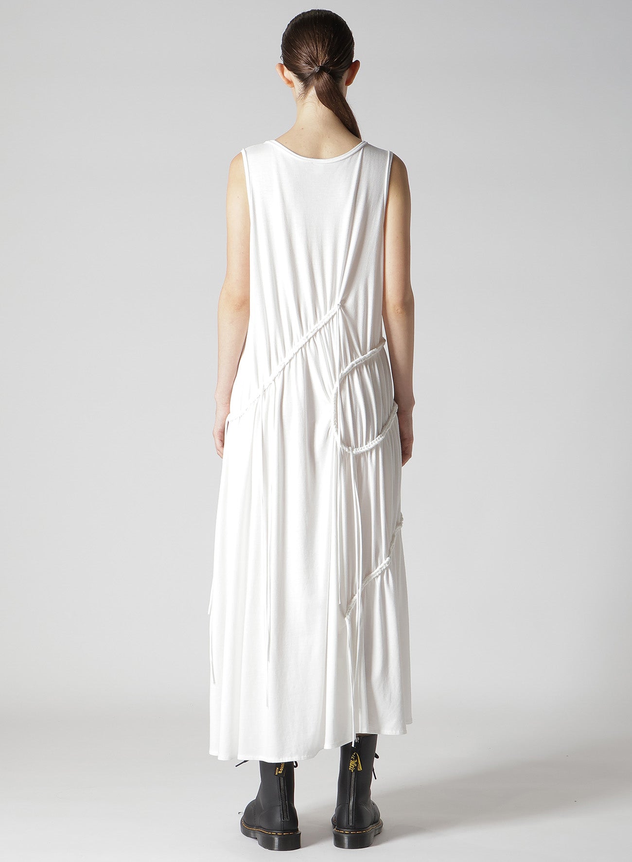Soft Cotton Jersey Chain Stitch Sleeveless Dress for Women - Casual Summer Dress for Beach, Vacation & Everyday Wear