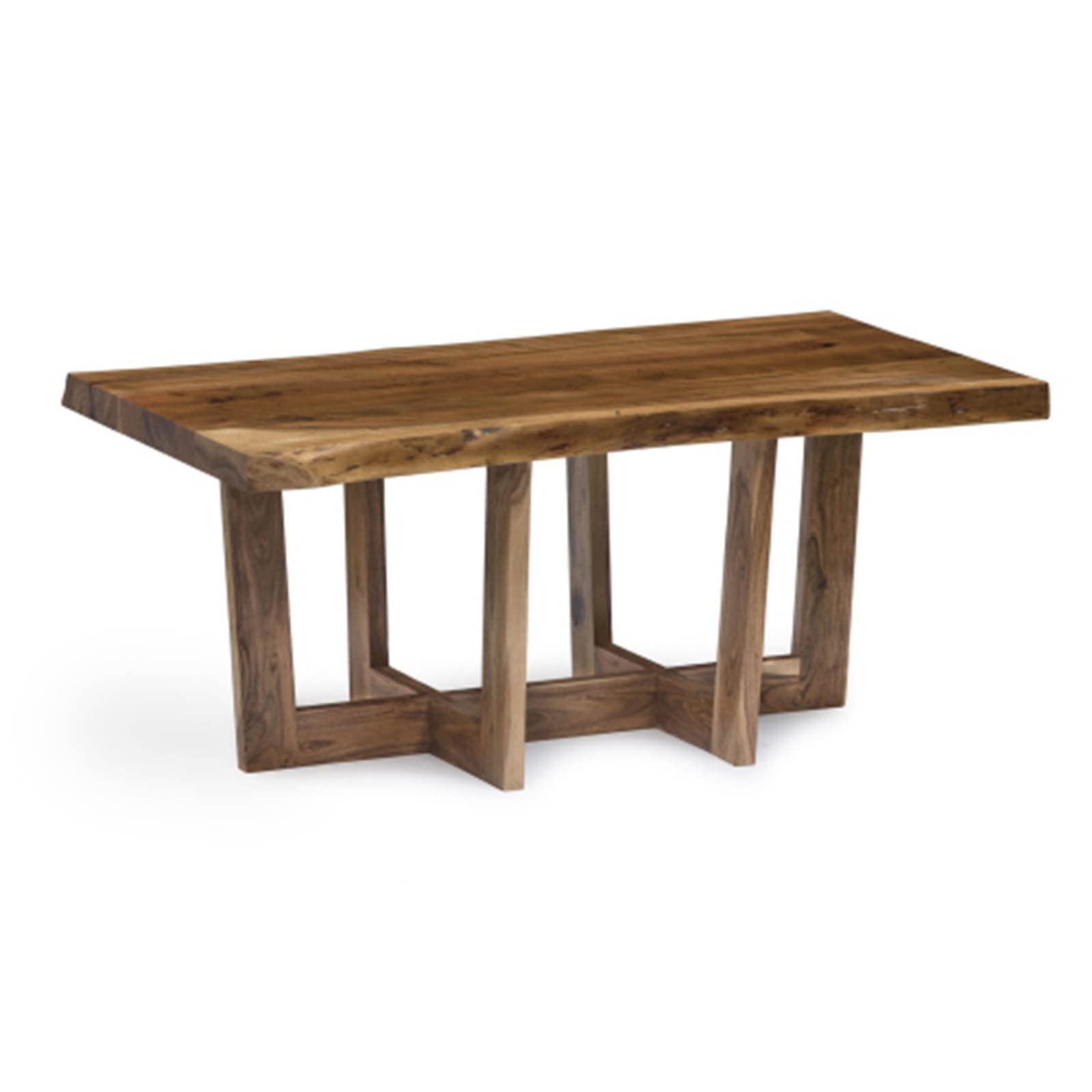 Modern Wood Coffee Table - Simple Design, Easy Assembly for Living Room