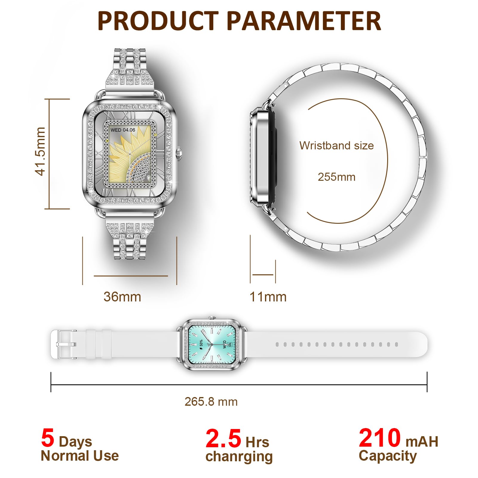 Smart Watch for Women - 1.59