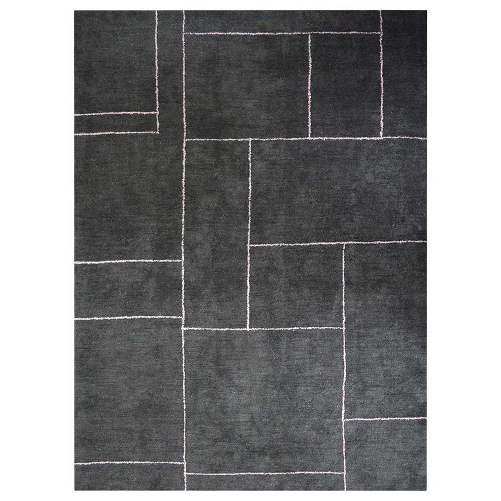 Handmade Polaris Hand-Knotted Wool Rug - Luxury Bohemian Area Rug for Living Room, Bedroom & Dining Room Decor