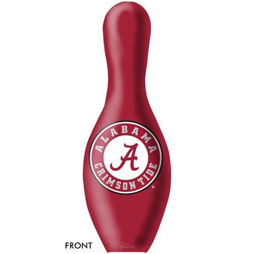 Official NCAA Alabama Crimson Tide Bowling Pin - College Football Team Collectible Gift for Fans - Perfect for Game Day Decor, Sports Memorabilia Displays & Bowling Alley Themed Parties