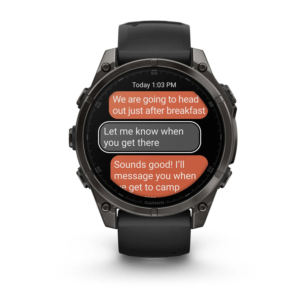 Garmin Fenix 8 Sapphire AMOLED 47mm GPS Smart Watch - Multisport Fitness Tracker with Heart Rate Monitor, Sleep Tracking & Outdoor Navigation for Running, Hiking, Swimming & Adventure Activities