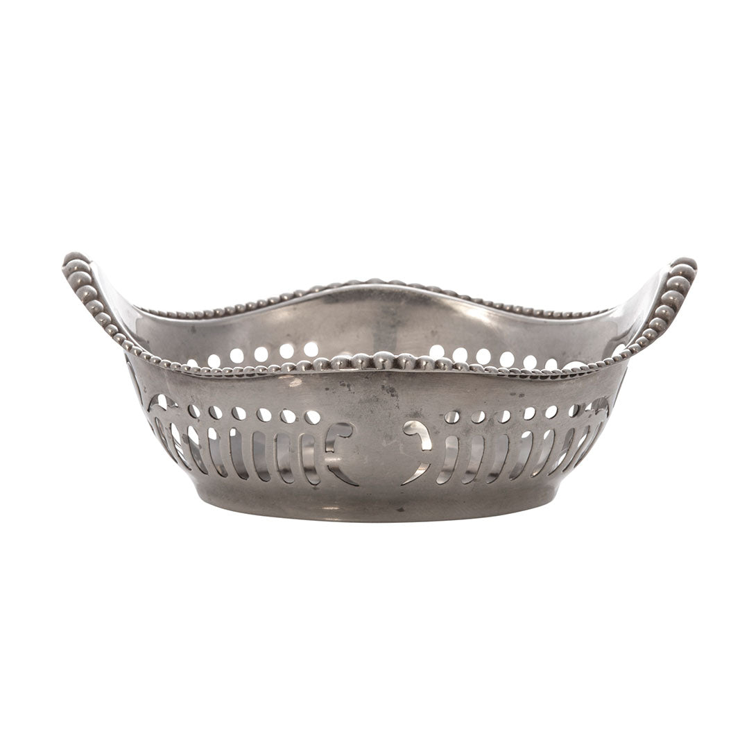 Vintage Gorham Sterling Silver Nut Dish A4775 - Antique Silver Serving Bowl for Nuts, Candy & Appetizers - Perfect for Parties, Weddings & Home Decor