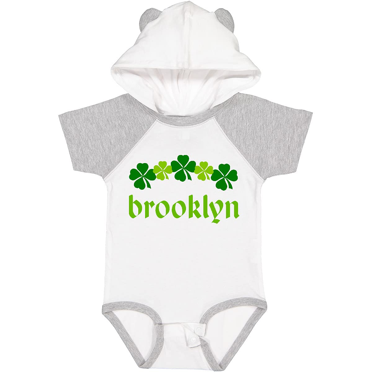 Inktastic Brooklyn New York Irish Baby Bodysuit - Cute Irish-Themed Onesie for Infants & Toddlers - Perfect for St. Patrick's Day, Irish Festivals & Family Photos