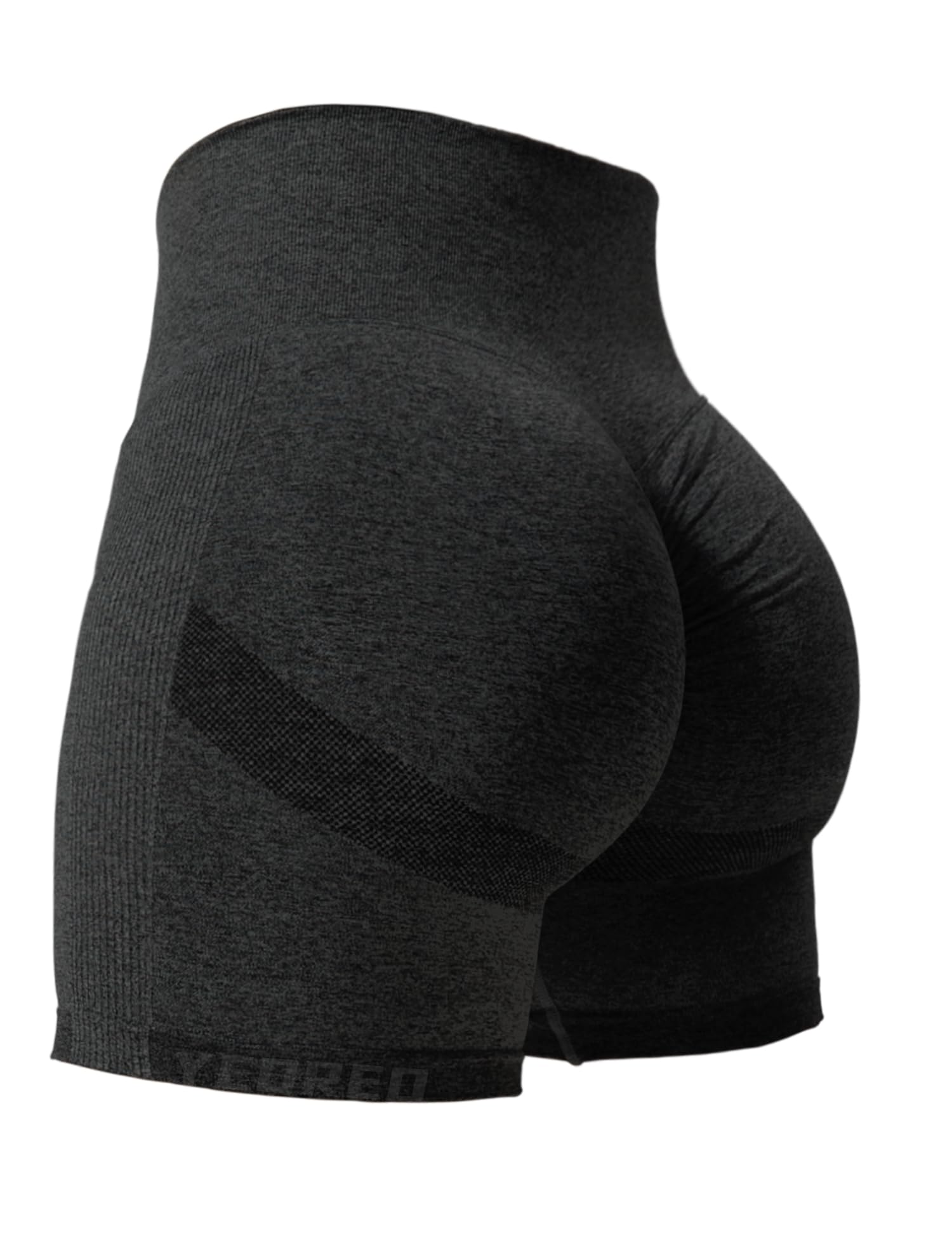 YEOREO Women's High Waist Yoga Shorts - Seamless Workout Gym & Cycling Shorts with Smile Contour Design - Perfect for Yoga, Running, Gym & Outdoor Activities