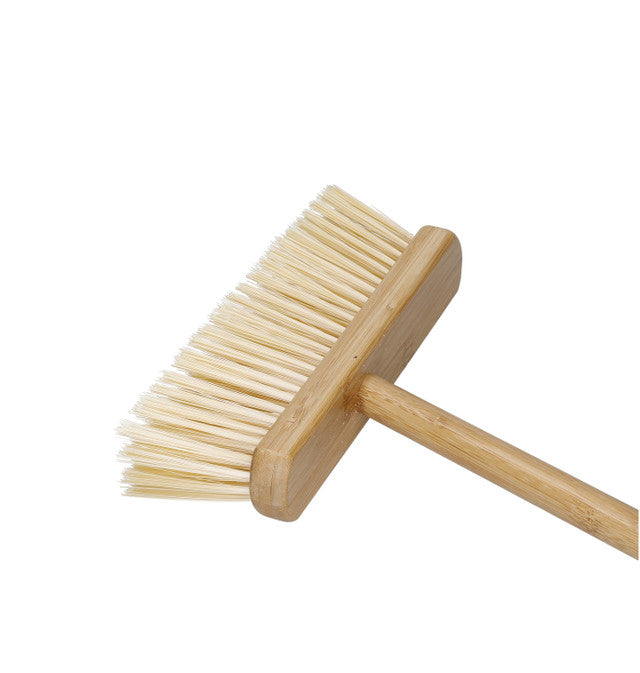 Nostalgic Long Handled Dustpan and Broom Set - Perfect for Hardwood Floors, Tile, and Kitchen Cleaning