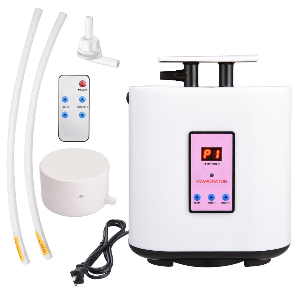 2L Remote Control Heat Steam Pot for Portable Sauna Tent - Perfect for Home Spa, Yoga Relaxation & Detox Therapy
