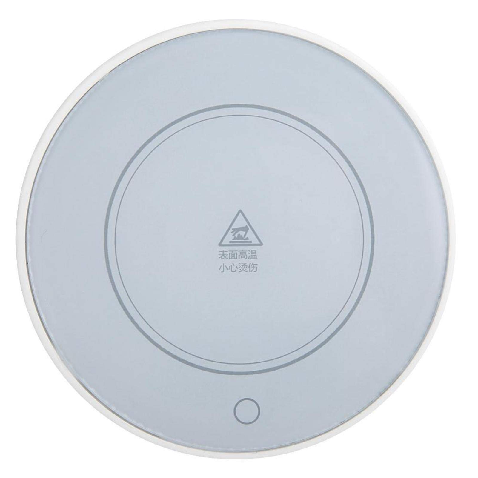 Electric Coffee Warmer Plate for Desk - Auto Shutoff for Tea, Milk, Cocoa - Perfect for Office & Home Use