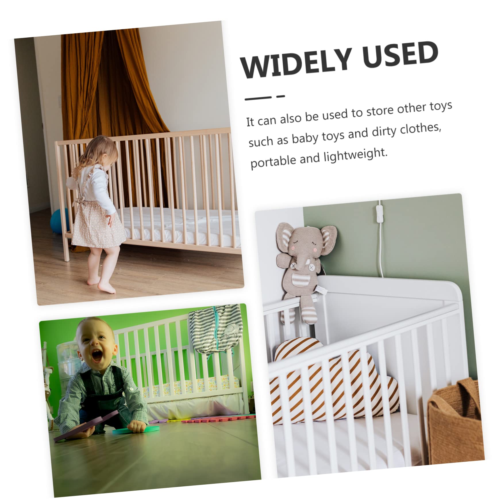 BIUDECO Diaper Storage Organizer - Compact Nursery Organizer for Diapers & Wipes - Perfect for Baby Changing Stations, Travel & Home Organization