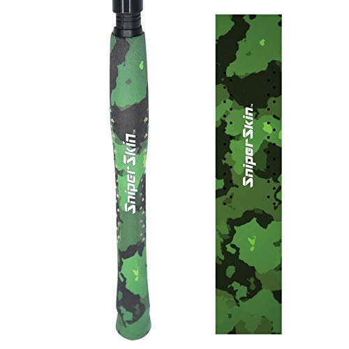 SNIPER SKIN Fishing Rod Grip - Premium Non-Slip Handle Cover for Enhanced Control | Durable Fishing Gear Accessory | Custom Replacement Grip for Rod Renewal | Perfect for Freshwater, Saltwater & Ice Fishing | Great Gift for Anglers