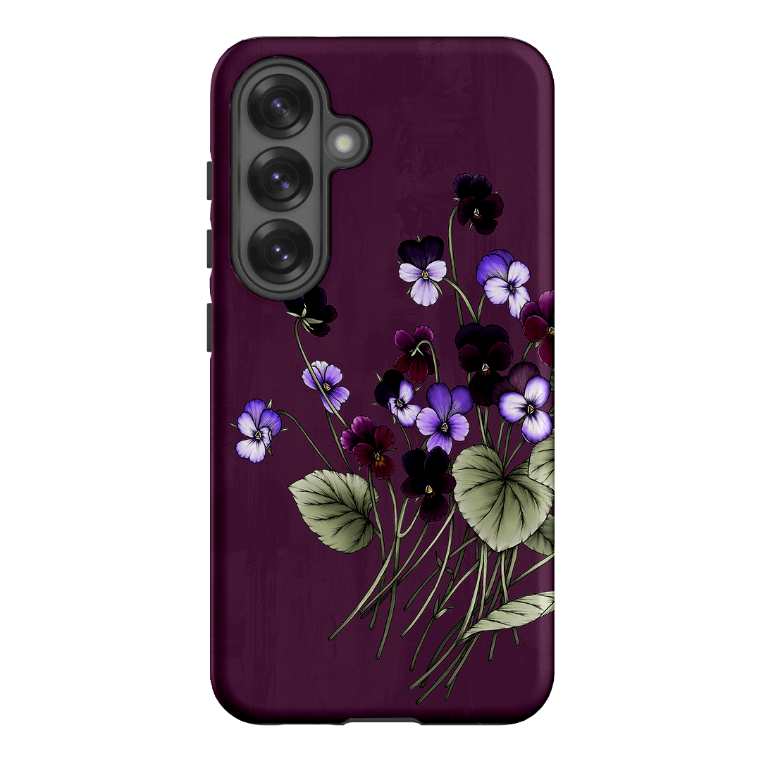Premium Viola Pattern Phone Case - Shockproof & Slim Design for iPhone & Samsung - Perfect for Everyday Use, Travel & Gifting