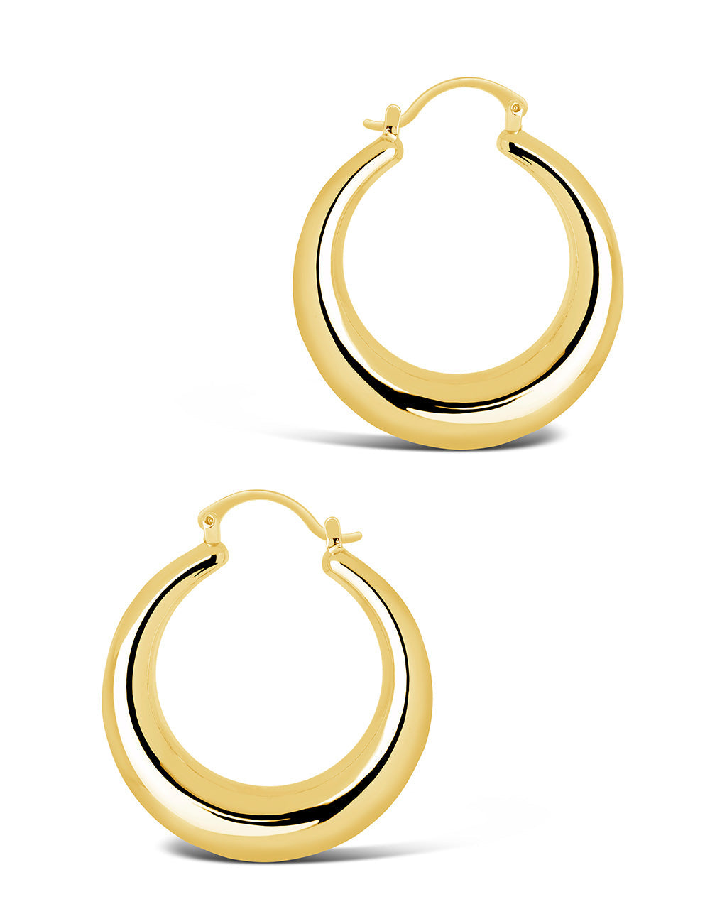 Stylish Kali Tube Hoop Earrings for Women - Trendy Gold/Silver Hollow Circle Earrings - Perfect for Parties, Weddings & Everyday Wear