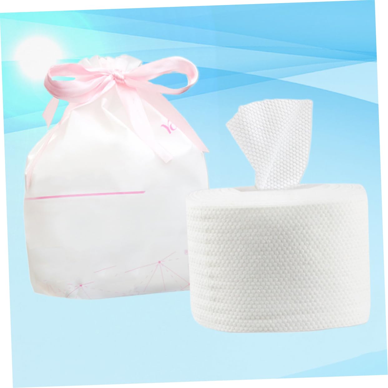 Soft Makeup Remover Towels 40Pcs - Travel & Daily Use Face Wipes