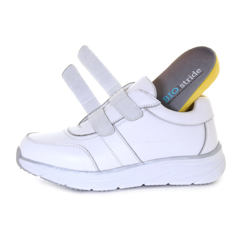 Women's Comfortable Margaret Velcro Walking Shoes - Lightweight Slip-On Sneakers for Seniors & Elderly - Ideal for Walking, Travel & Daily Wear