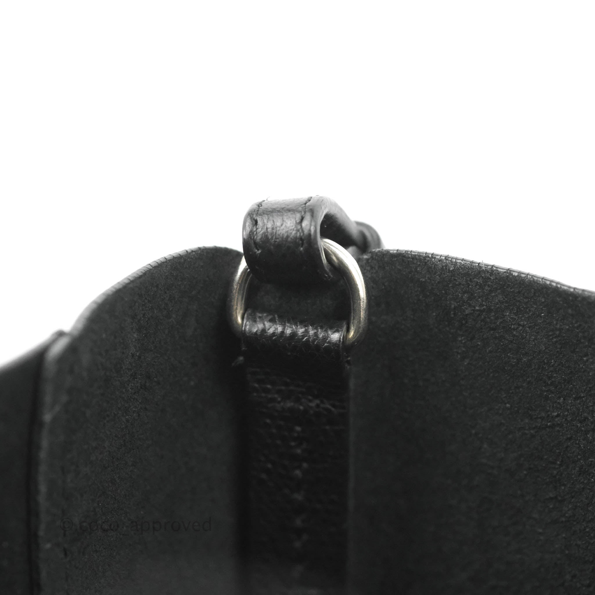 Celine Small Vertical Cabas Tote Bag in Black Grained Calfskin with Silver Hardware - Perfect for Work, Travel & Everyday Luxury