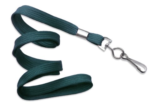 100 Pack Teal Lanyards with Swivel Hook - Bulk ID Badge Holders for Schools, Events & Workplace Safety (Premium Quality, Durable)