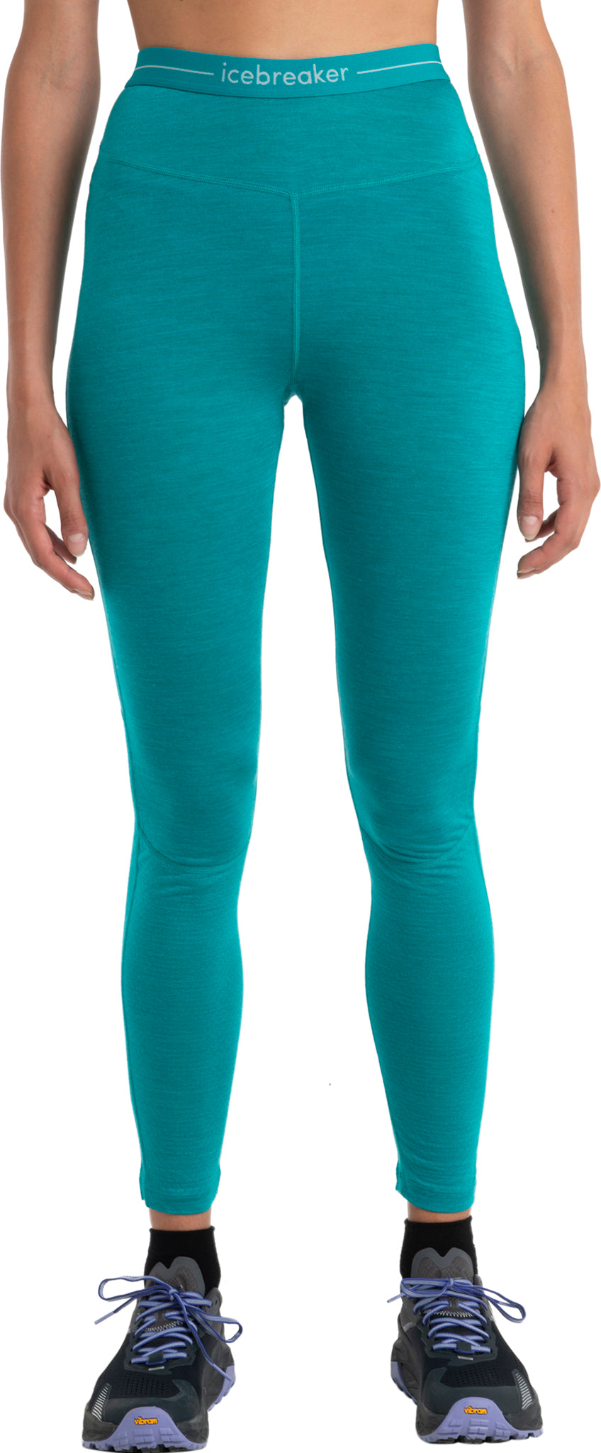 125 ZoneKnit Merino Thermal Leggings for Women - Warm Winter Base Layer Leggings for Running, Hiking & Outdoor Activities