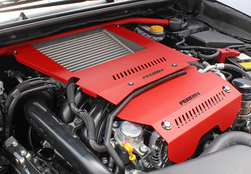 Perrin Engine Cover Kit for Subaru WRX 2015-2021 | High-Performance Engine Protection | Perfect for Car Enthusiasts & Auto Shows