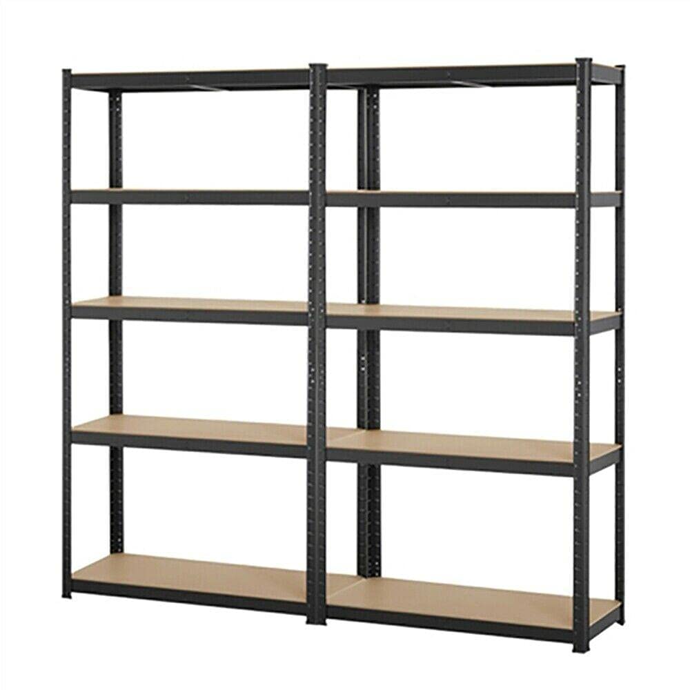 5-Tier Wall Mounted Shelves - Space Saving Storage Rack for Bedroom, Office, Bathroom & Closet Organization - Perfect for Books, Decor & Home Storage Solutions - Ideal for Small Spaces & Apartment Living