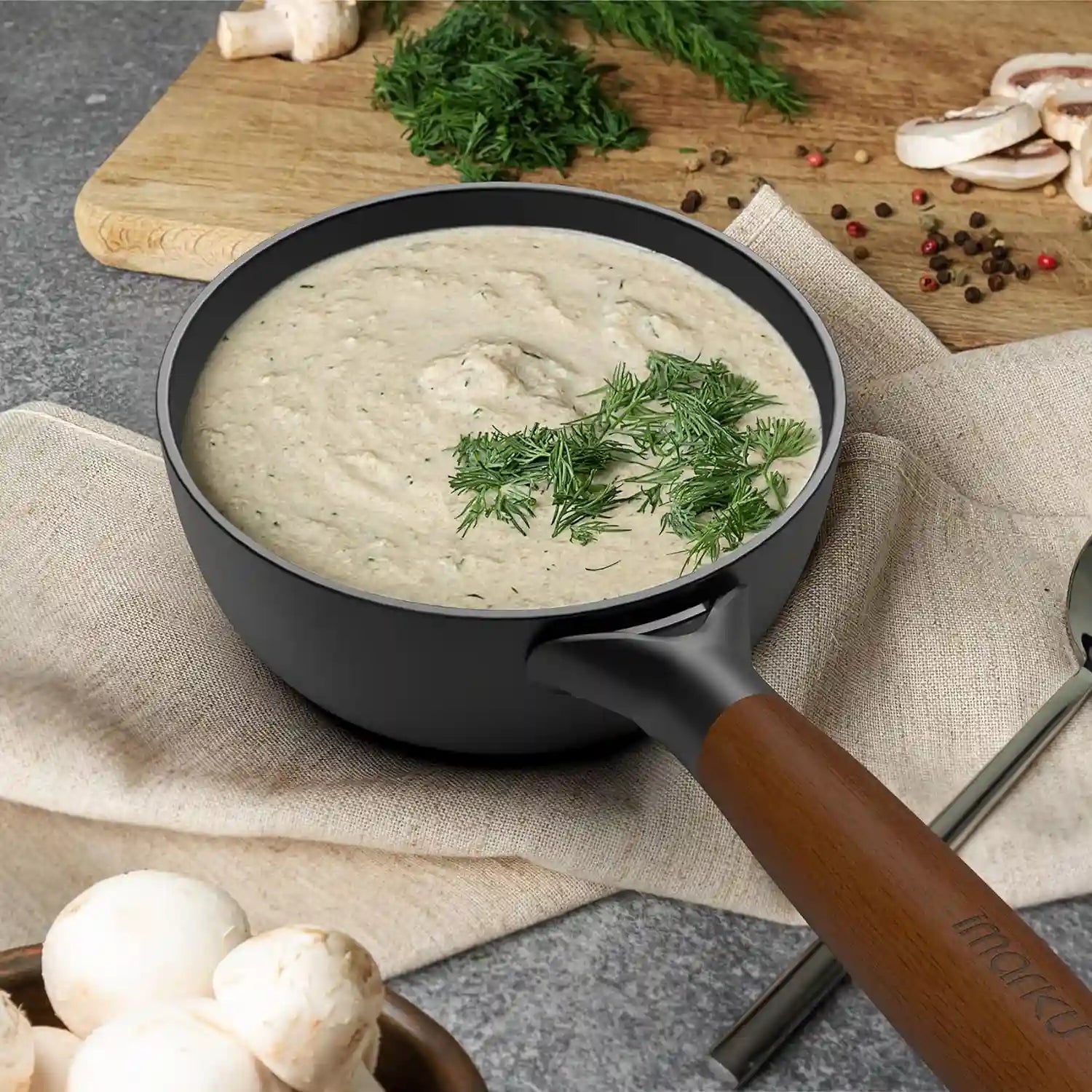Non-Stick Frying Pan with Oil Lock Technology - 6 Inch Skillet for Healthy Cooking | Perfect for Eggs, Pancakes & Stir-Fry