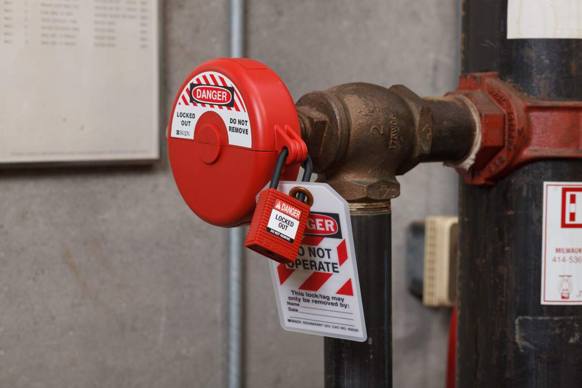 Brady SafeKey Lockout Padlock - 1.5
