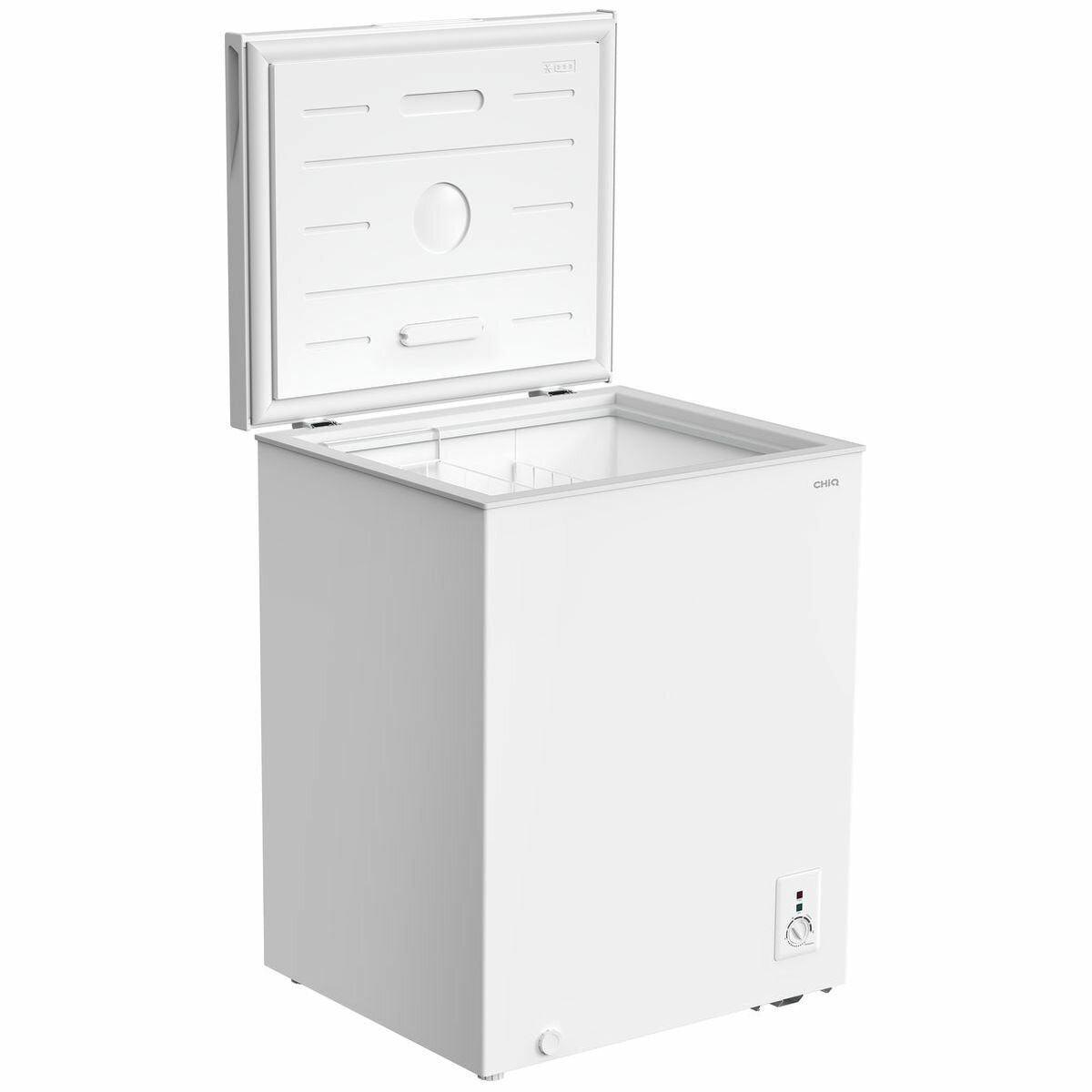 CHiQ 142L Hybrid Chest Freezer CCF142DW - Energy Efficient, Ultra Quiet Deep Freezer with 5-Year Warranty | Perfect for Home, Restaurant & Commercial Kitchen Storage