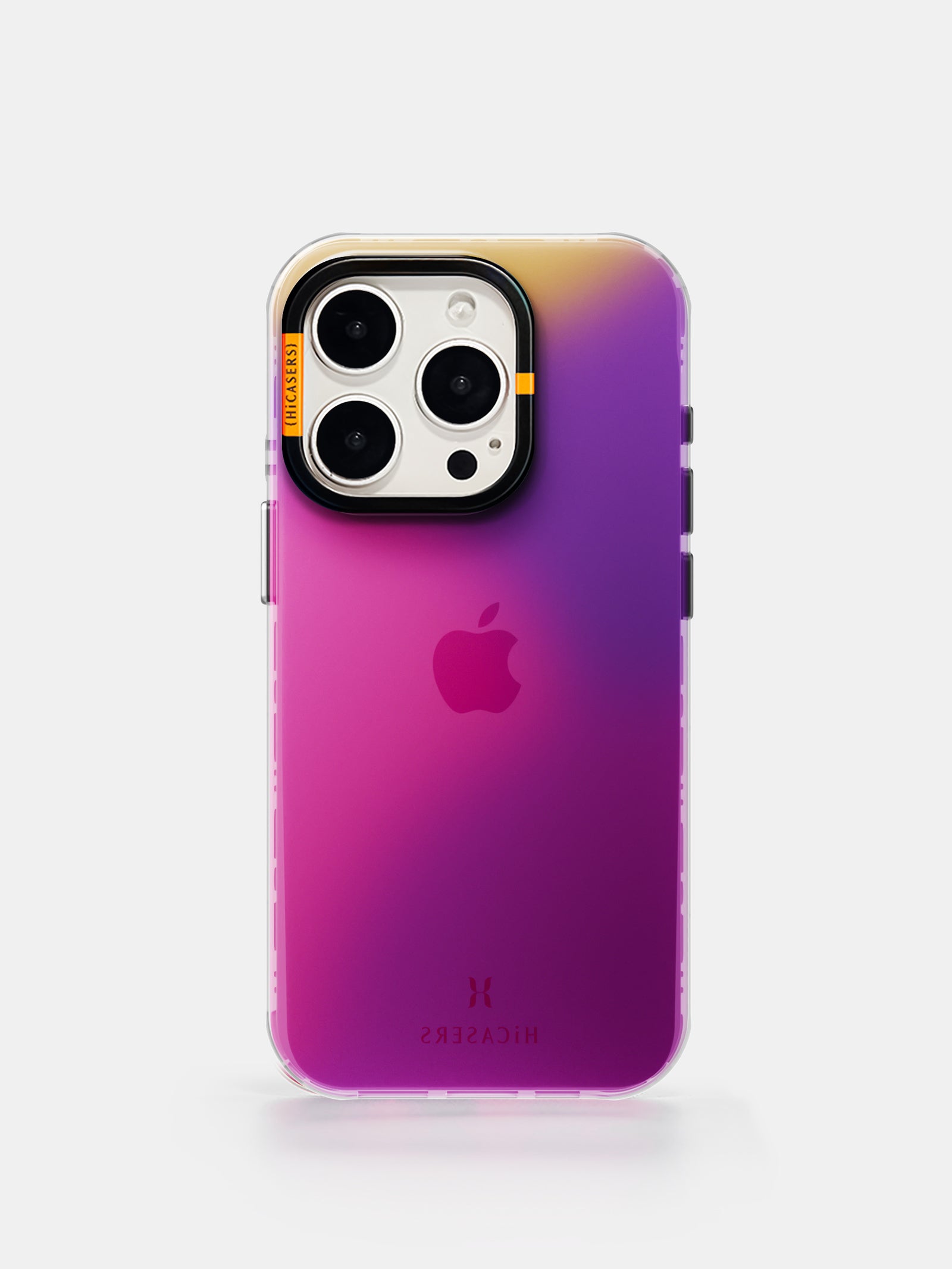 Gradient Light Dot Iridescent Phone Case - Magenta Color for iPhone & Samsung | Trendy Protective Cover for Everyday Use & Fashion Accessories