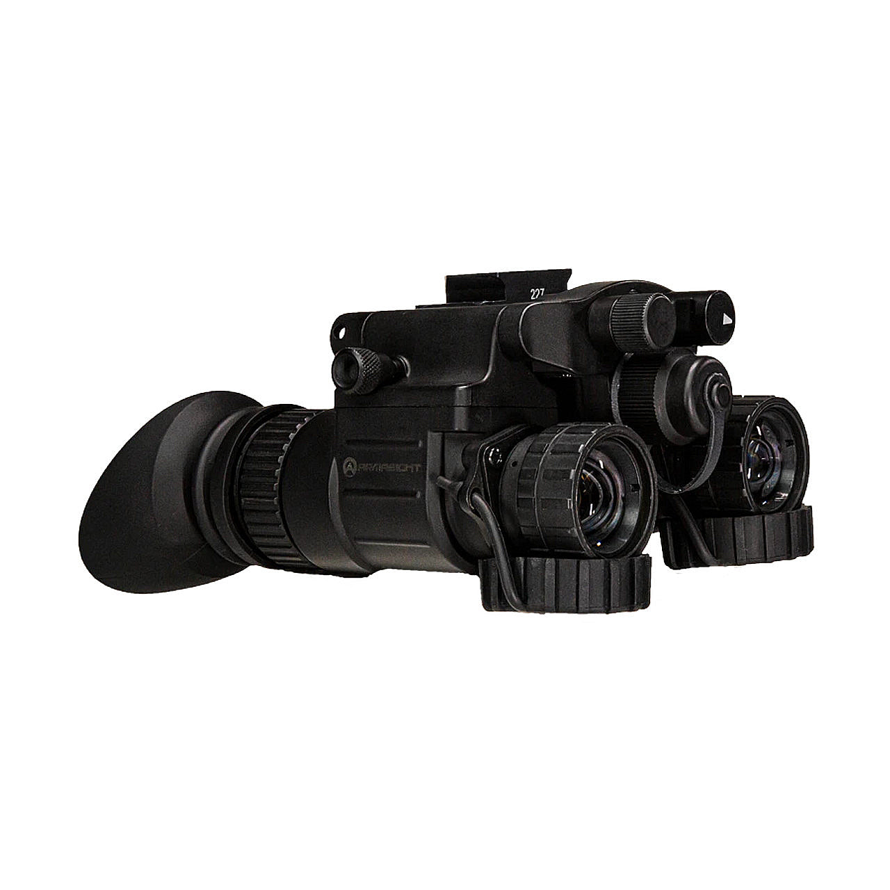ArmaSight BNVD-51 Gen 3 Bravo Night Vision Goggles - 1400+ FOM | Military Grade Dual Tube NVG for Tactical Operations, Hunting & Night Surveillance