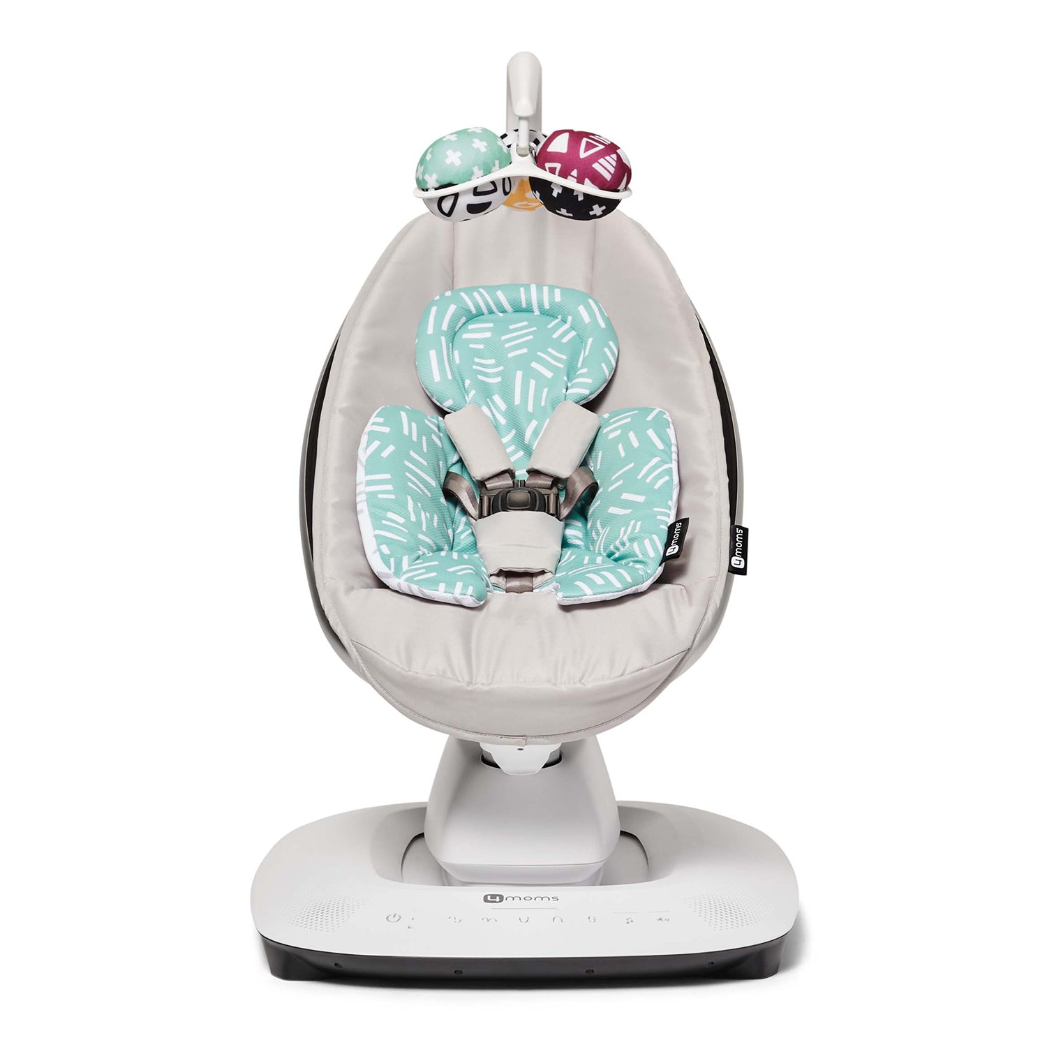 4moms Newborn Insert for mamaRoo, rockaRoo, bounceRoo & Connect High Chair - Soft Infant Support for Safe & Comfortable Seating - Perfect for Newborns 0-6 Months in Baby Swings, Bouncers & High Chairs