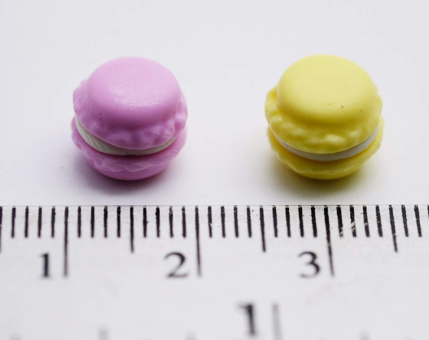 21 Pcs French Macaron Miniature Dollhouse Food - Tiny Bakery Decor for Doll Kitchens, Tea Parties & DIY Miniature Scenes