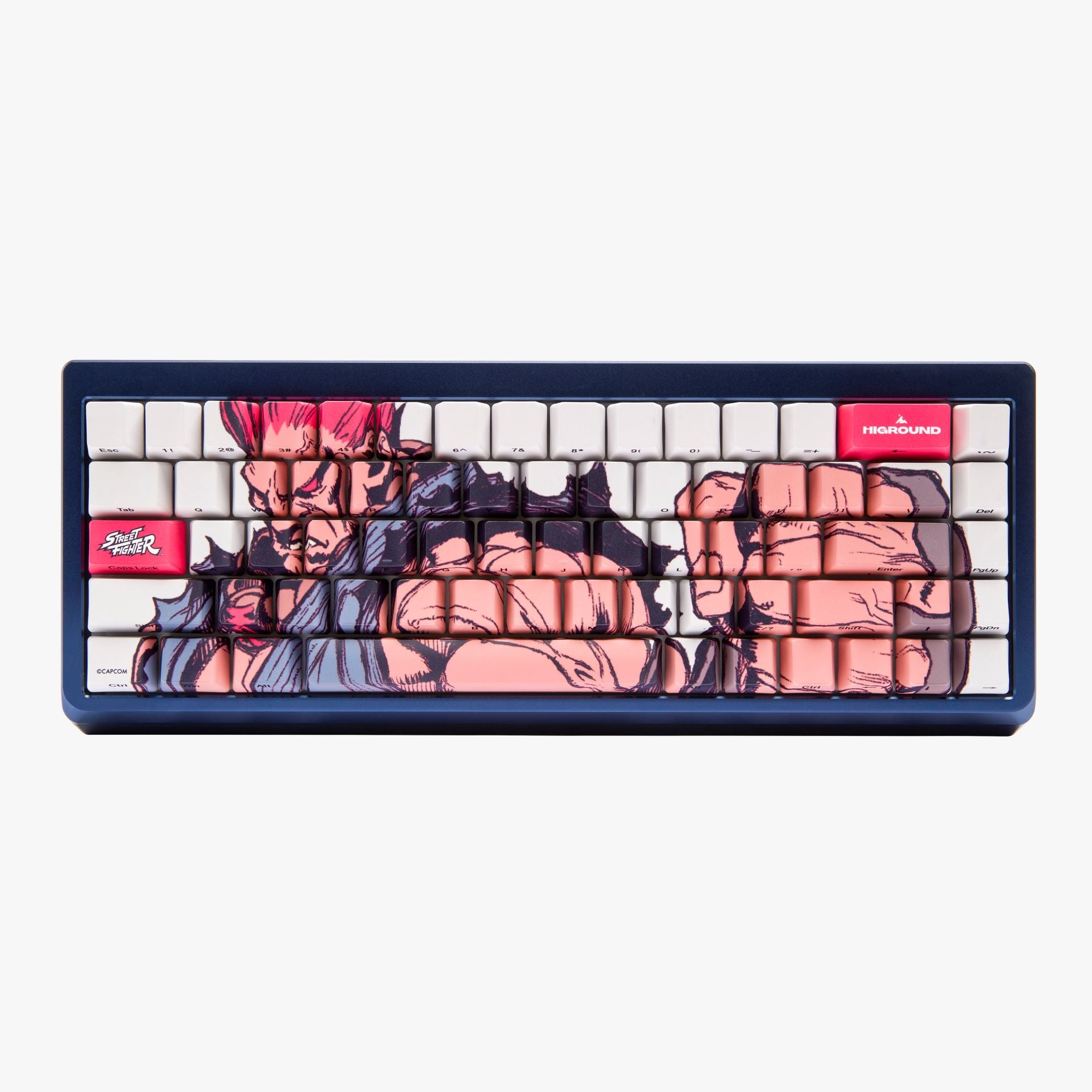 SF x HG Summit 65 Akuma (Blue Gi) Action Figure - Collectible Street Fighter Character for Display & Gaming Enthusiasts - Perfect for Home Decor, Office Display, and Fighting Game Fans