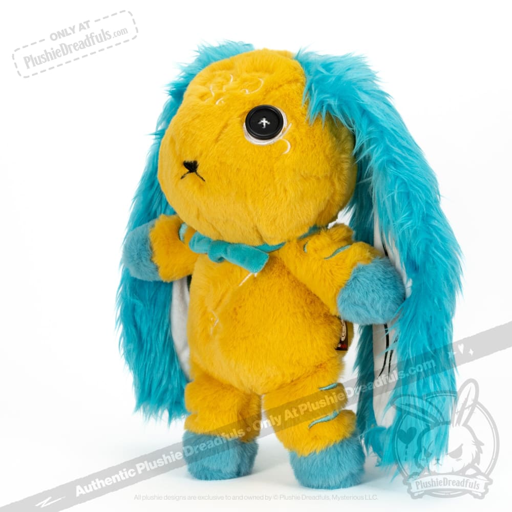 Plushie Dreadfuls Multiple Sclerosis Awareness Rabbit - Soft Stuffed Animal Toy for Support & Comfort - Perfect Gift for Patients, Caregivers & Awareness Events