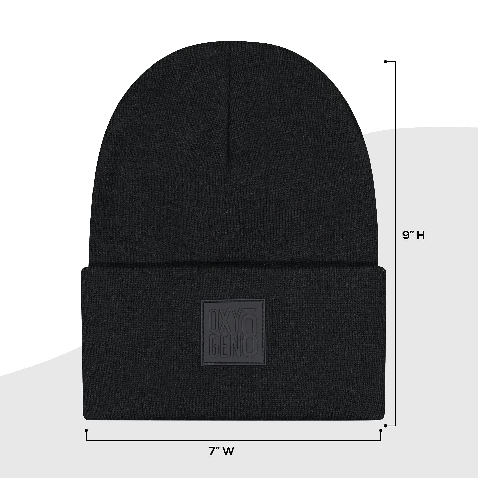 Soft & Stretchy Unisex Beanie Hats for Men & Women - Warm Cuffed Skull Knit Winter Hats - Perfect for Skiing, Snowboarding & Cold Weather Activities