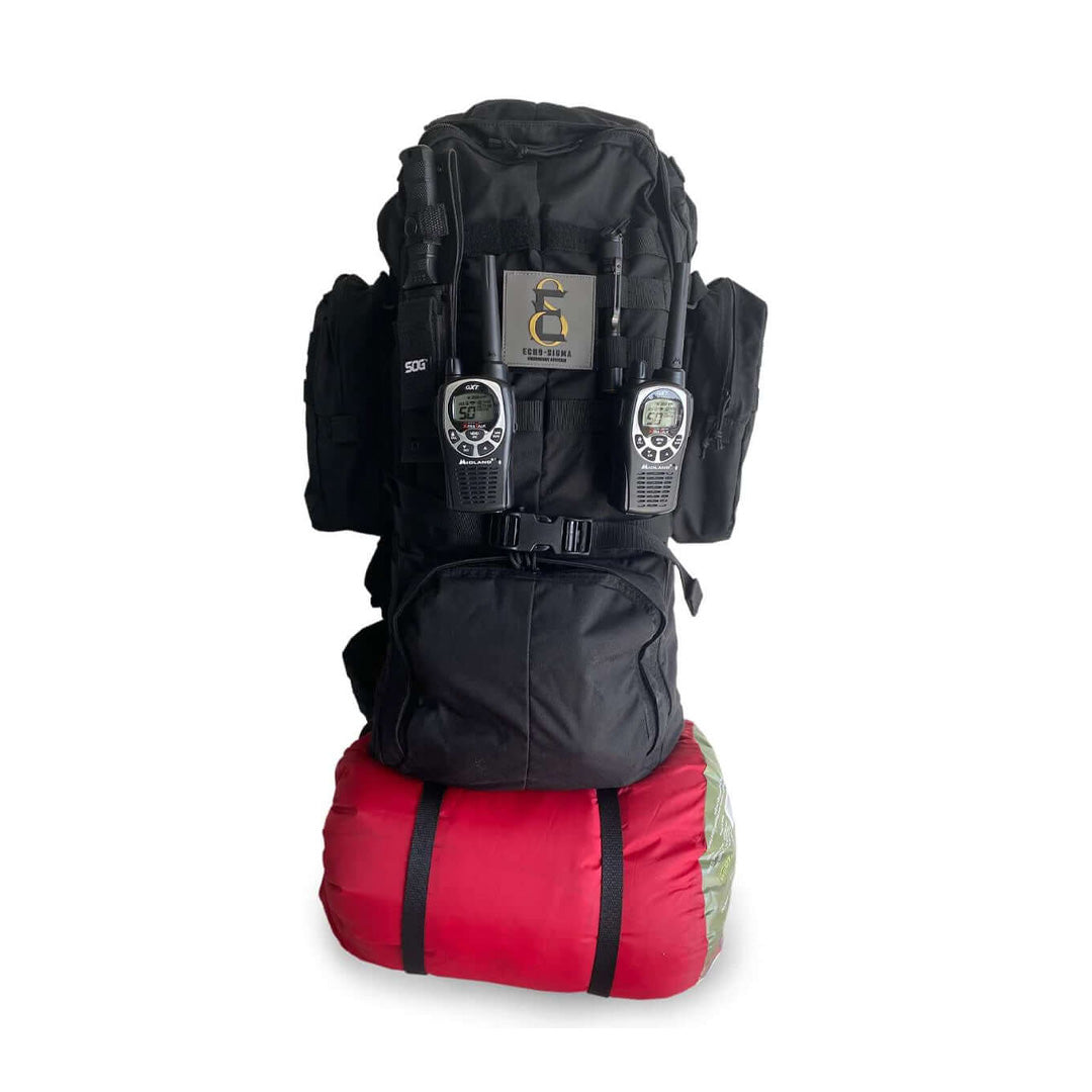 Echo Sigma 5.11 Premium Survival Bag with GPS - Emergency Preparedness Kit for Outdoor Adventures, Hiking & Camping