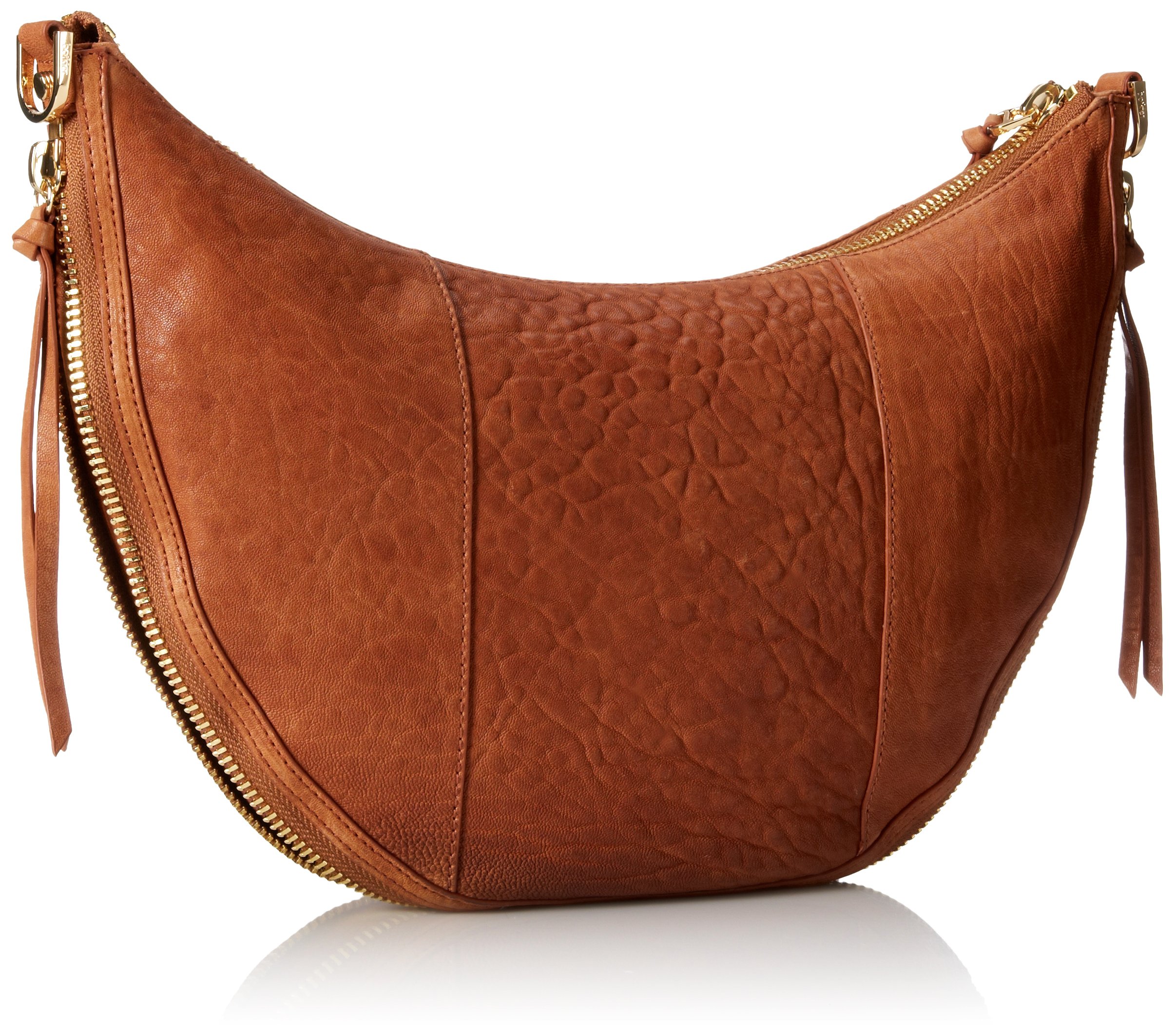 Botkier NY Logan Mini Hobo Shoulder Bag - Stylish Crossbody Purse for Women, Compact Leather Handbag with Adjustable Strap, Perfect for Work, Travel & Everyday Use