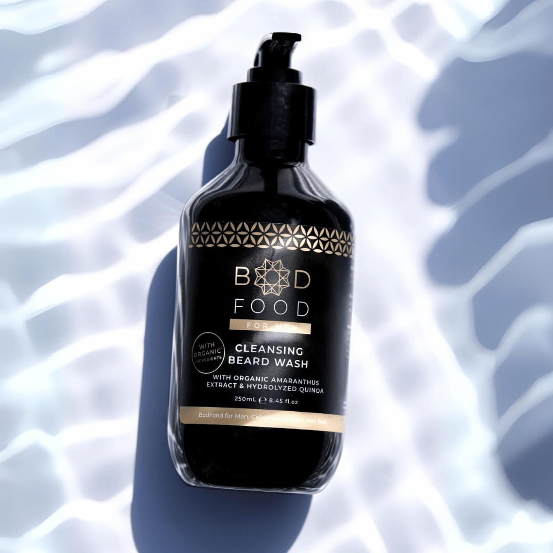 Natural Cleansing Beard Wash for Men - Hydrating & Nourishing Beard Shampoo for Soft, Healthy Facial Hair - Perfect for Daily Grooming & Styling