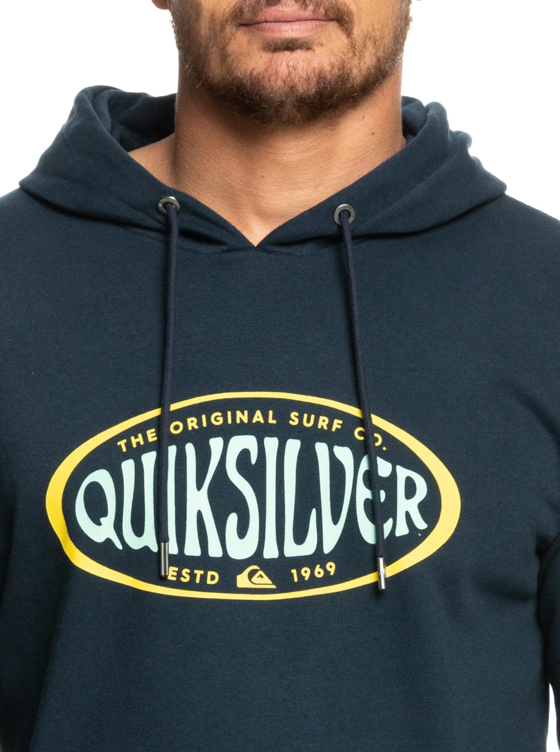 Quiksilver Men's In Circles Hoodie - Stylish & Comfortable Pullover for Casual Wear, Outdoor Activities & Street Fashion