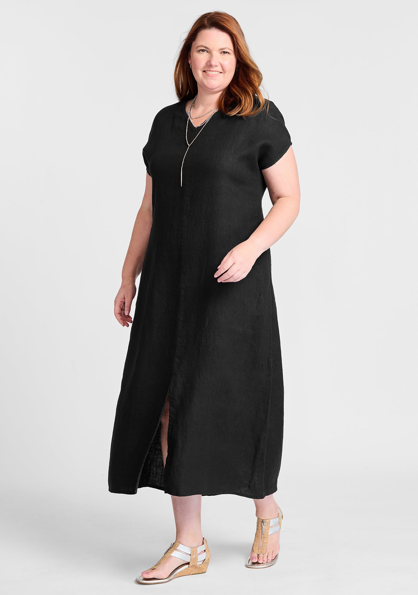 Yara Dress - Linen Maxi Dress for Women | Summer Beach Vacation & Boho Chic Outfit | Final Sale
