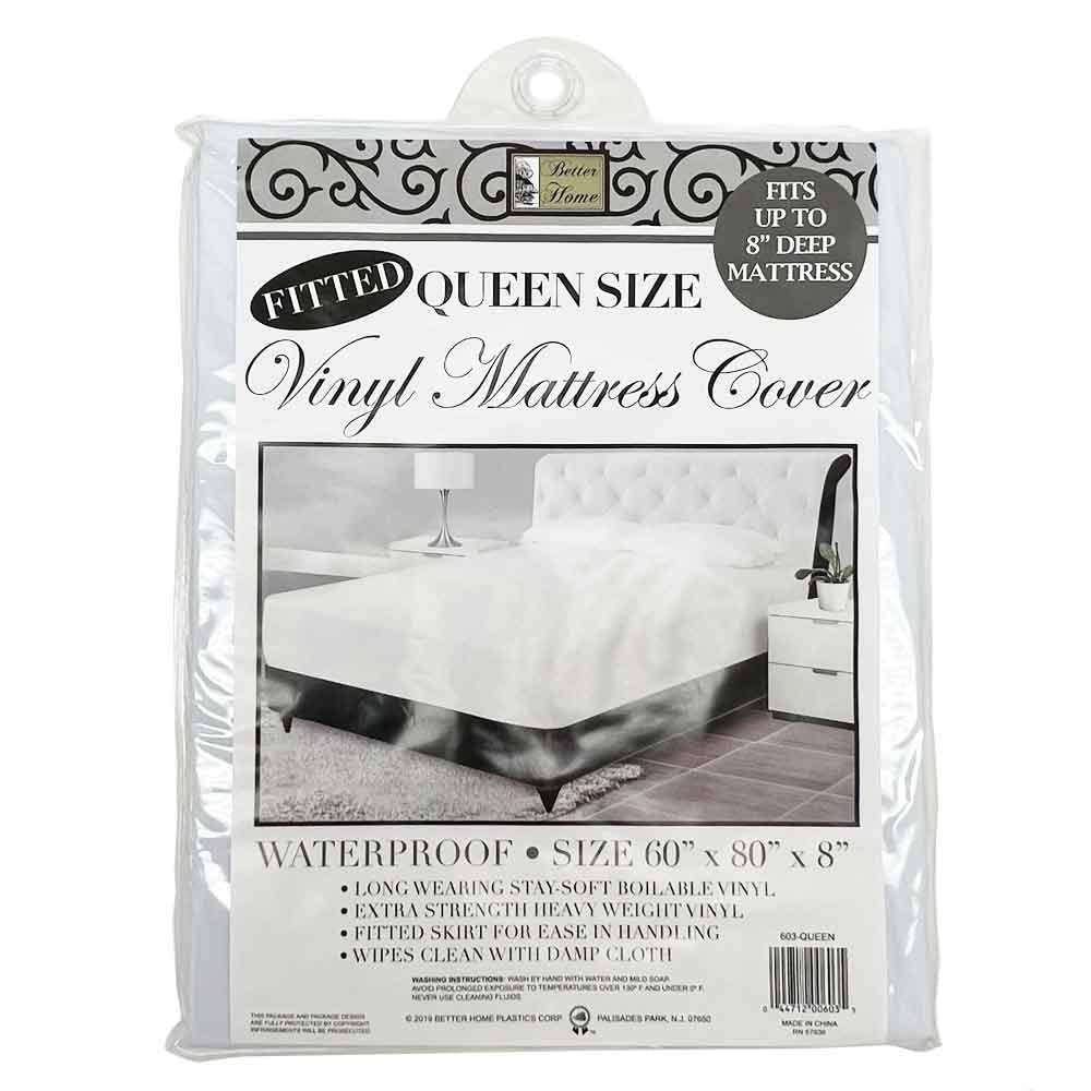 12-Pack Premium Queen Size Mattress Protector - Soft, Waterproof, Dustproof Fitted Bed Cover for Allergy Relief & Bed Protection - Perfect for Guest Rooms, Dorms & Home Use