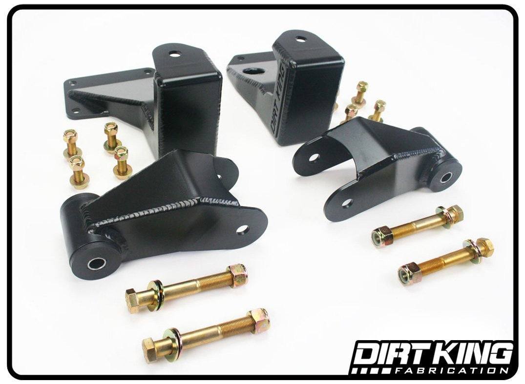 99-18 Chevy/GM 1500 Shackle and Hanger Kit - Heavy Duty Suspension Lift Replacement Parts for Off-Road Trucks & Towing