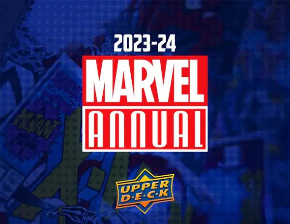 2024 Upper Deck Marvel Annual Hobby Pack - Single Trading Card Pack | Collectible Marvel Cards for Superhero Fans & Card Game Enthusiasts | Perfect for Trading, Collecting & Gift Giving