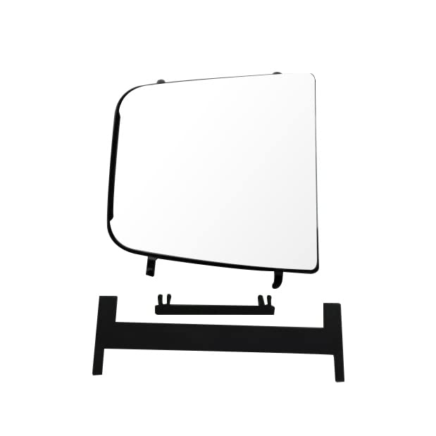 SCITOO Replacement Side Mirror Glass for 2004-2010 Chevy Express & GMC Savana - Driver & Passenger Side, Non-Heated, Chrome Flat Tow Mirrors (Part #88981050) - Perfect for Truck Upgrades, Fleet Vehicles, and Commercial Use