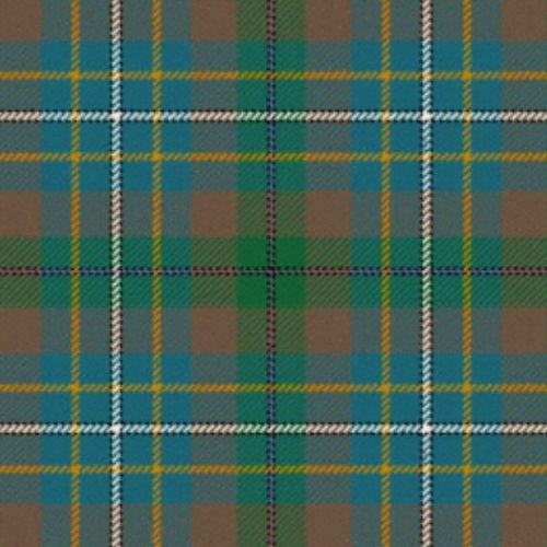 Authentic Hughes Interconnection Ancient Tartan Plaid Fabric - Perfect for Scottish Kilts, Home Decor & DIY Crafts