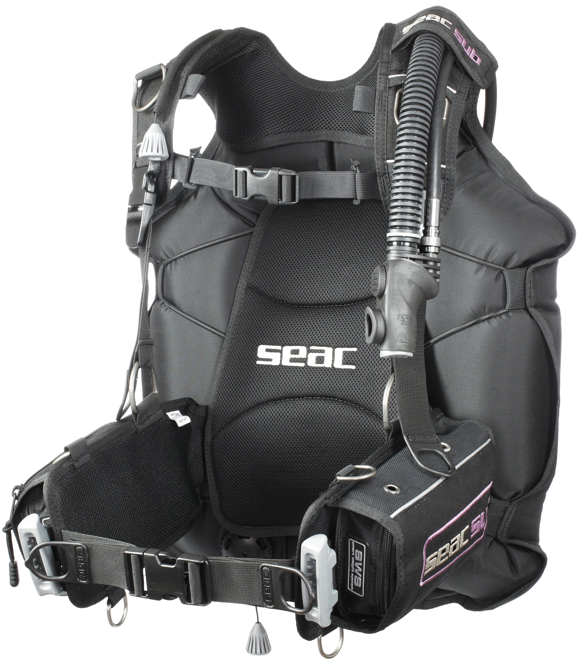Seac New Muse BWS Diving BCD Vest - Professional Buoyancy Control Device for Scuba Diving, Snorkeling & Water Sports | Adjustable Fit for Men & Women