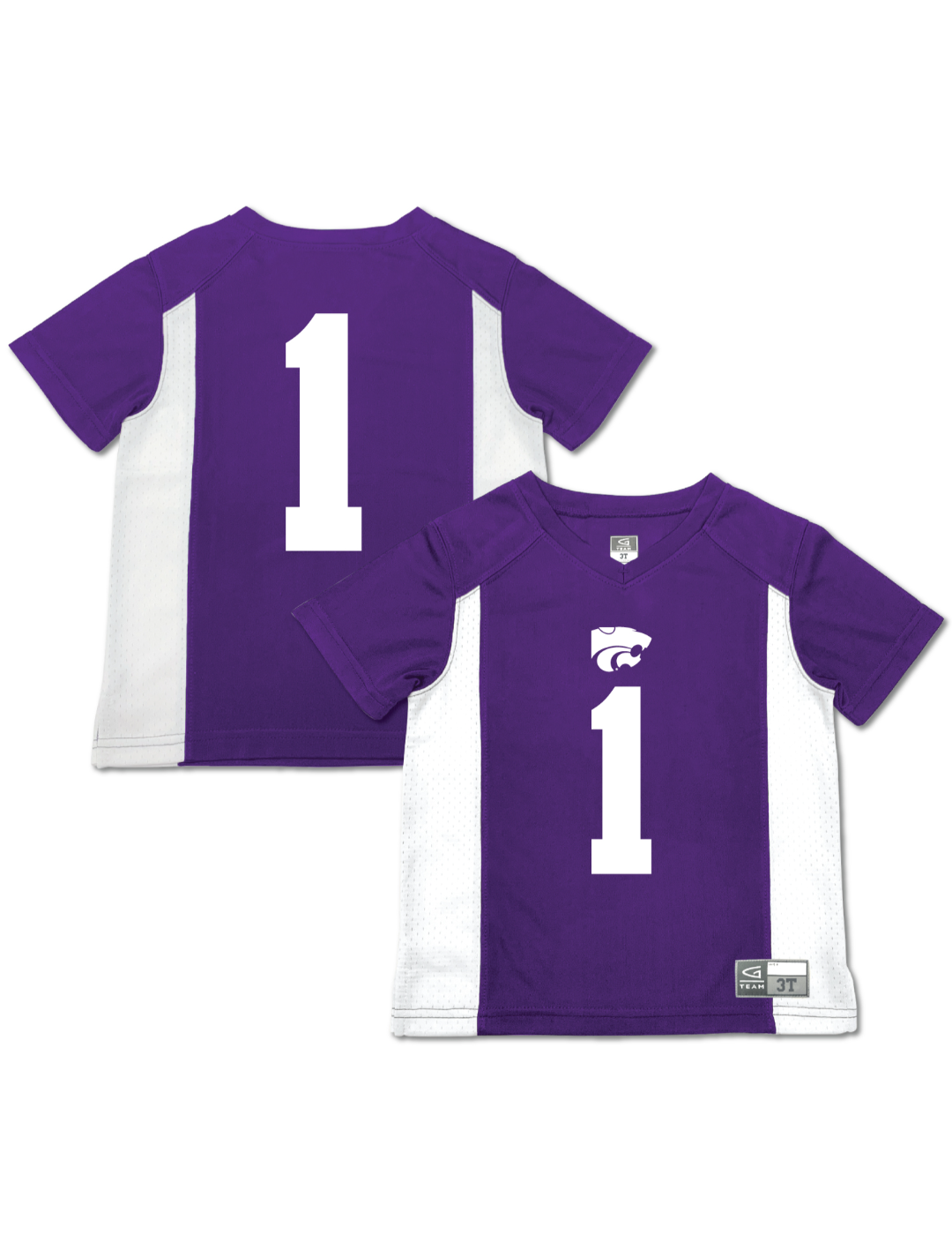 Kansas State Wildcats Toddler Boys' Football Jersey - Official NCAA Team Apparel for Kids - Perfect for Game Day, Halloween & Sports Fan Outfits